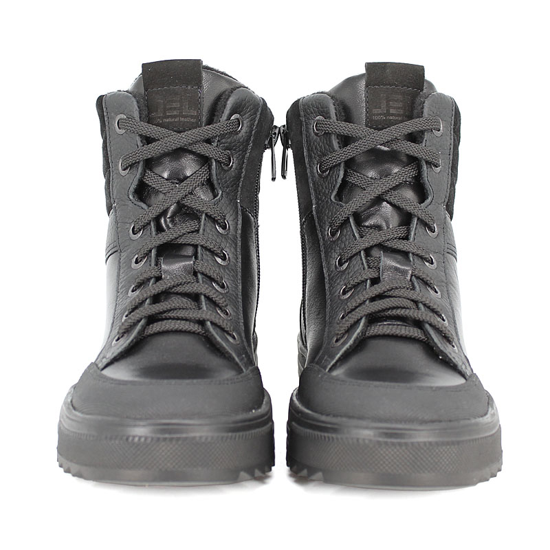 Ботинки байка, артикул 2022, цвет черный купить в интернет-магазине Shoeslel с доставкой по России