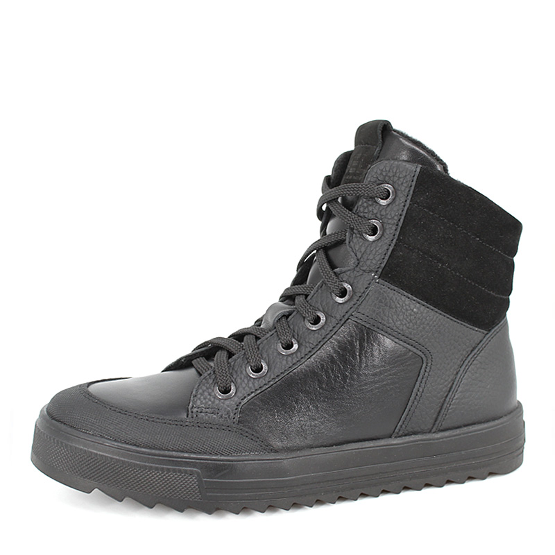 Ботинки байка, артикул 2022, цвет черный купить в интернет-магазине Shoeslel с доставкой по России