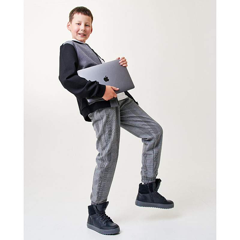 Ботинки байка, артикул 2022, цвет синий купить в интернет-магазине Shoeslel с доставкой по России