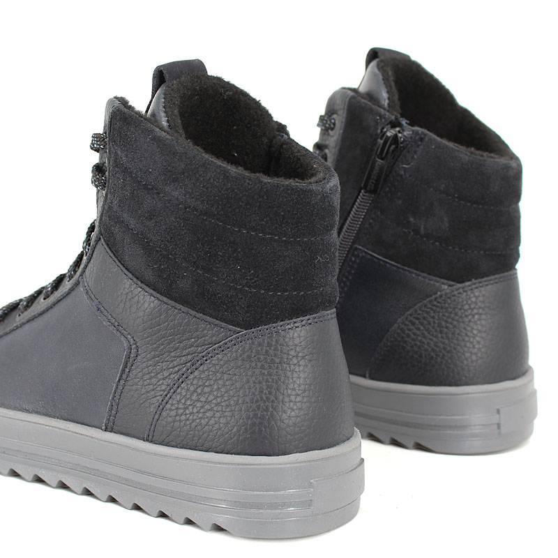 Ботинки байка, артикул 2022, цвет синий купить в интернет-магазине Shoeslel с доставкой по России