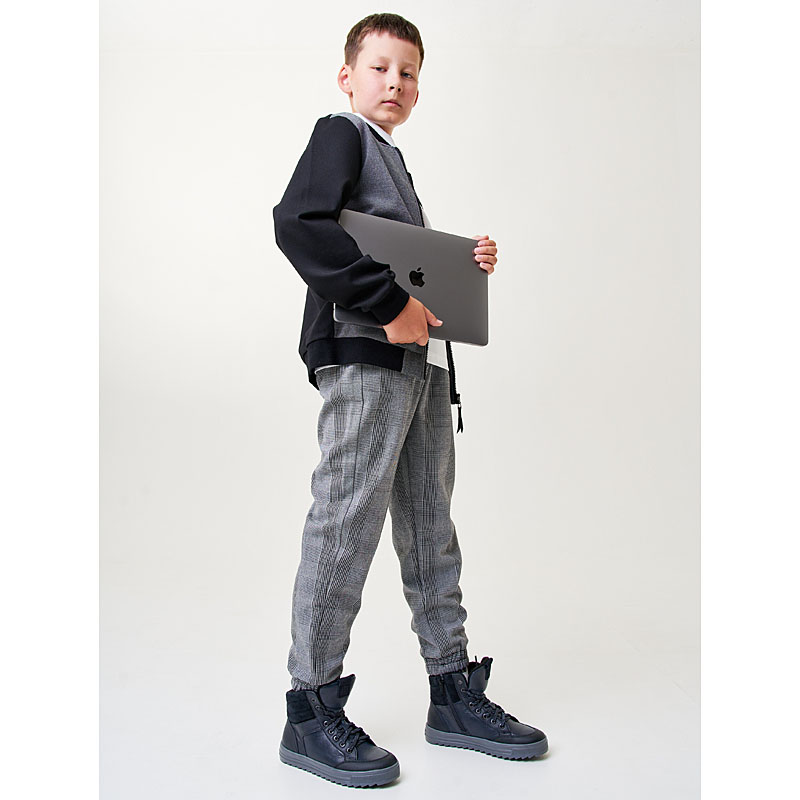 Ботинки байка, артикул 2022, цвет синий купить в интернет-магазине Shoeslel с доставкой по России