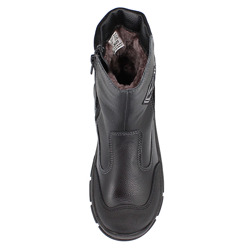 Сапожки нат.мех, артикул 2025, цвет черный купить в интернет-магазине Shoeslel с доставкой по России