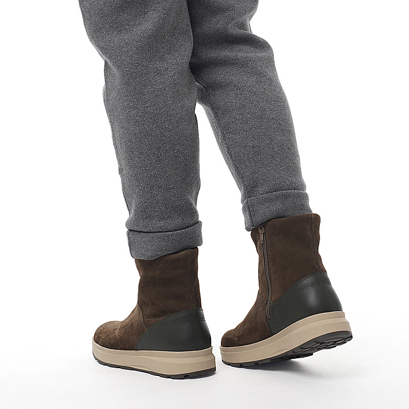 Полусапожки, артикул 2027, цвет хаки купить в интернет-магазине Shoeslel с доставкой по России