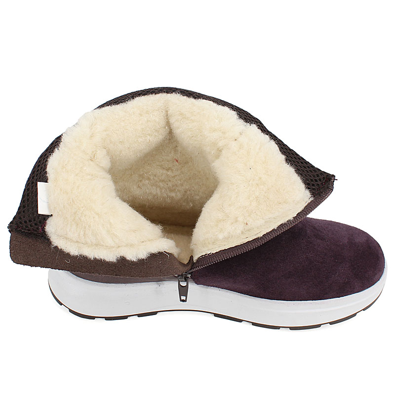 Полусапожки, артикул 2027, цвет черничный купить в интернет-магазине Shoeslel с доставкой по России