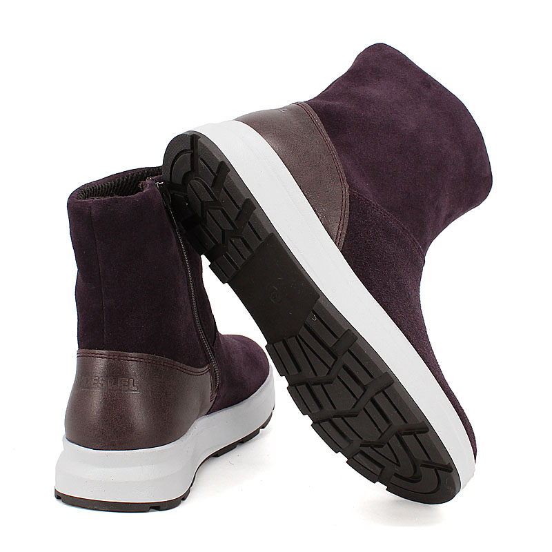 Полусапожки, артикул 2027, цвет черничный купить в интернет-магазине Shoeslel с доставкой по России