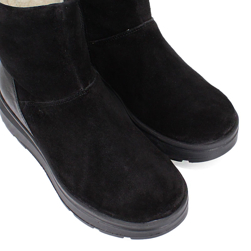 Полусапожки, артикул 2027, цвет черный купить в интернет-магазине Shoeslel с доставкой по России