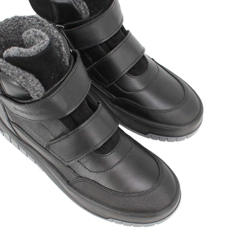 Ботинки, артикул 2032, цвет черный купить в интернет-магазине Shoeslel с доставкой по России
