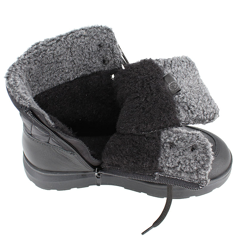 Ботинки, артикул 2034, цвет черный купить в интернет-магазине Shoeslel с доставкой по России