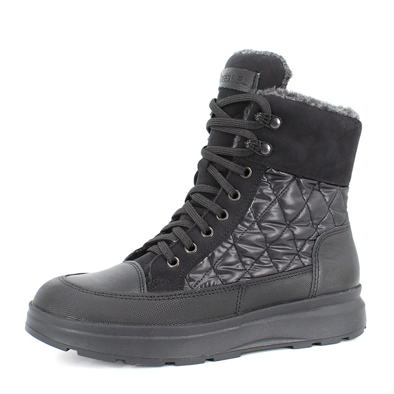 Ботинки, артикул 2034, цвет черный купить в интернет-магазине Shoeslel с доставкой по России