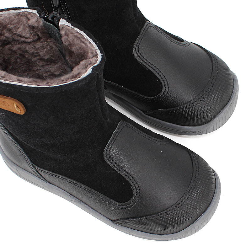 Сапожки малодетские нат.мех, артикул 2036, цвет черный купить в интернет-магазине Shoeslel с доставкой по России