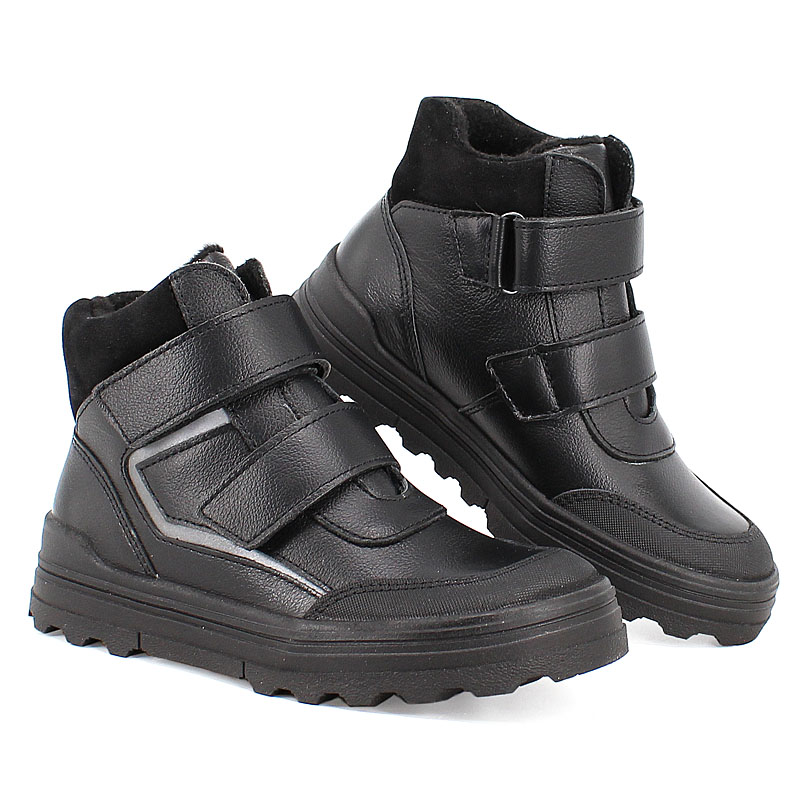 Ботинки, артикул 2037, цвет черный купить в интернет-магазине Shoeslel с доставкой по России