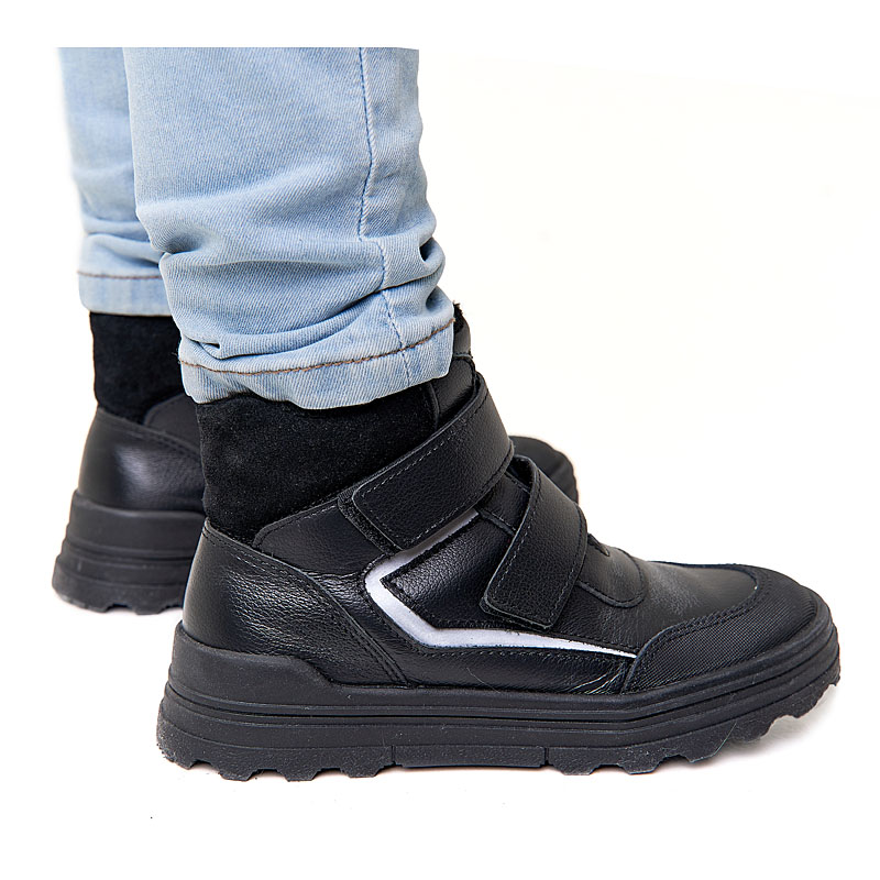 Ботинки, артикул 2037, цвет черный купить в интернет-магазине Shoeslel с доставкой по России