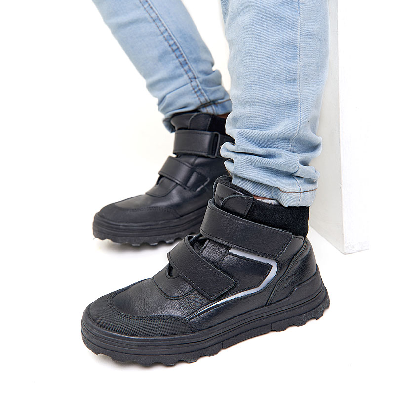 Ботинки, артикул 2037, цвет черный купить в интернет-магазине Shoeslel с доставкой по России