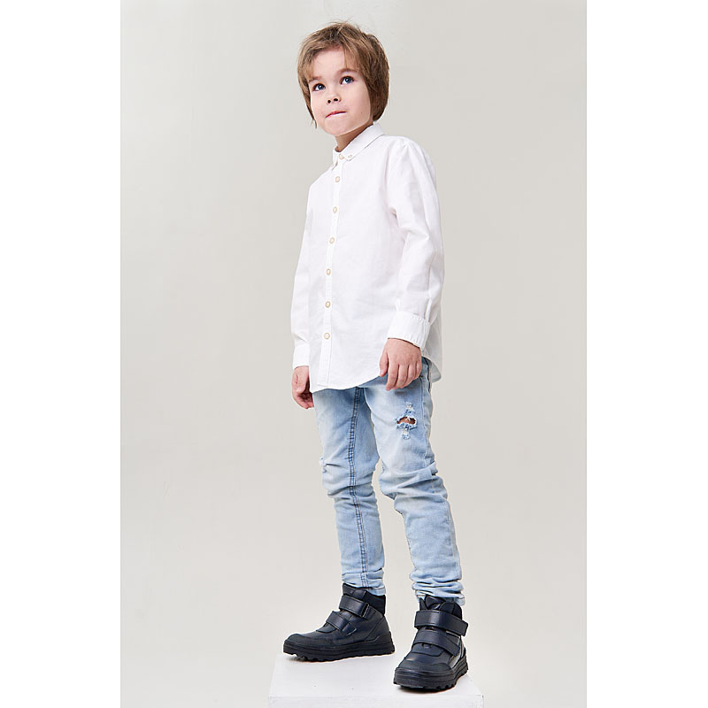 Ботинки, артикул 2037, цвет синий купить в интернет-магазине Shoeslel с доставкой по России