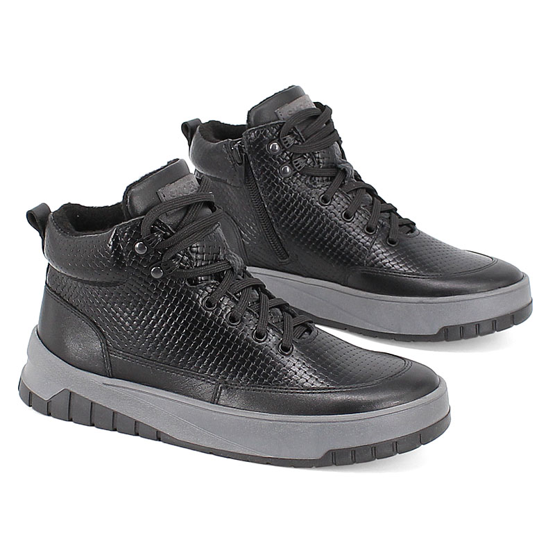 Ботинки, артикул 2039, цвет черный купить в интернет-магазине Shoeslel с доставкой по России