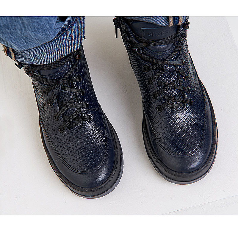 Ботинки, артикул 2039, цвет синий купить в интернет-магазине Shoeslel с доставкой по России