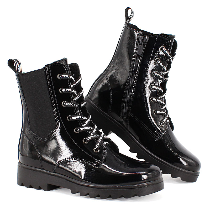 Ботинки, артикул 2047, цвет черный купить в интернет-магазине Shoeslel с доставкой по России