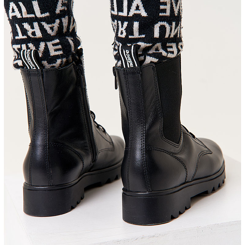 Ботинки, артикул 2047, цвет черный купить в интернет-магазине Shoeslel с доставкой по России