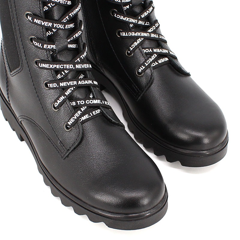 Ботинки, артикул 2047, цвет черный купить в интернет-магазине Shoeslel с доставкой по России