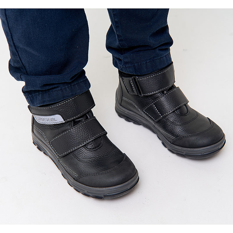 Ботинки, артикул 2055, цвет черный купить в интернет-магазине Shoeslel с доставкой по России