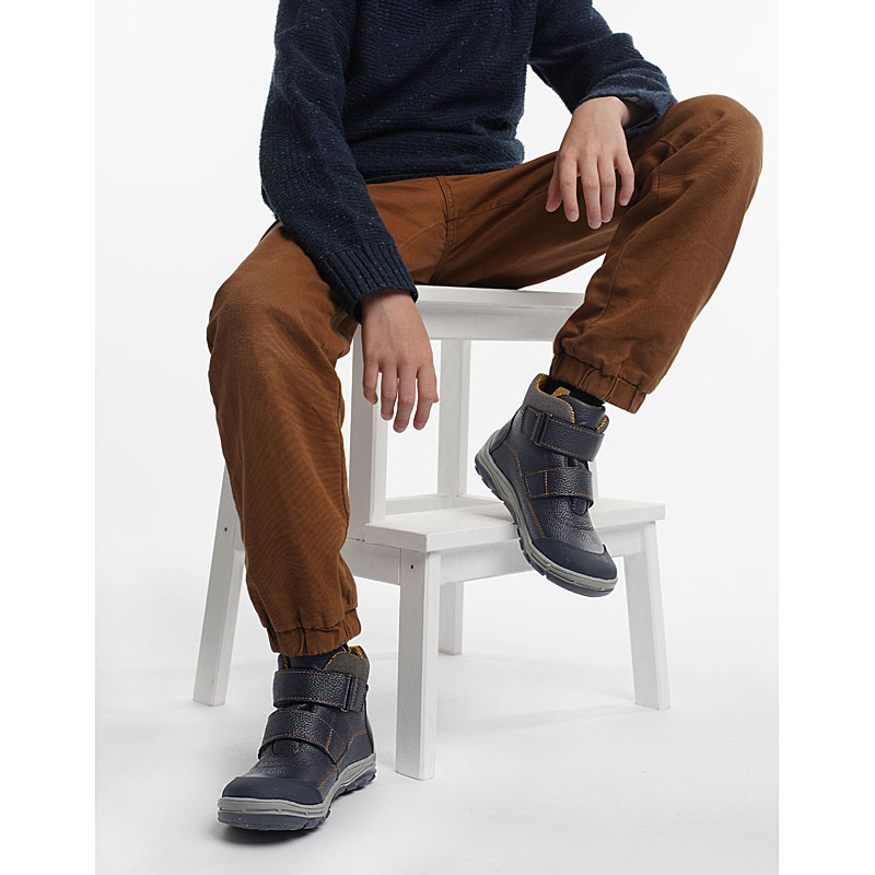 Ботинки, артикул 2055, цвет синий купить в интернет-магазине Shoeslel с доставкой по России