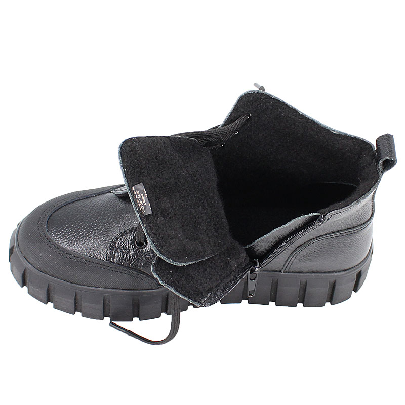 Ботинки, артикул 2057, цвет черный купить в интернет-магазине Shoeslel с доставкой по России