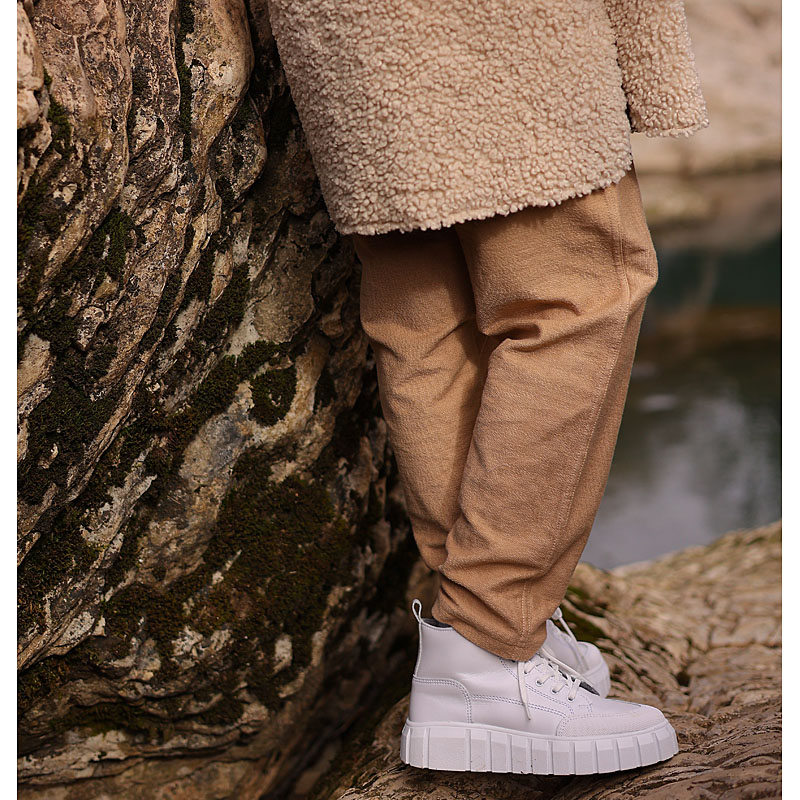 Ботинки, артикул 2057, цвет белый купить в интернет-магазине Shoeslel с доставкой по России