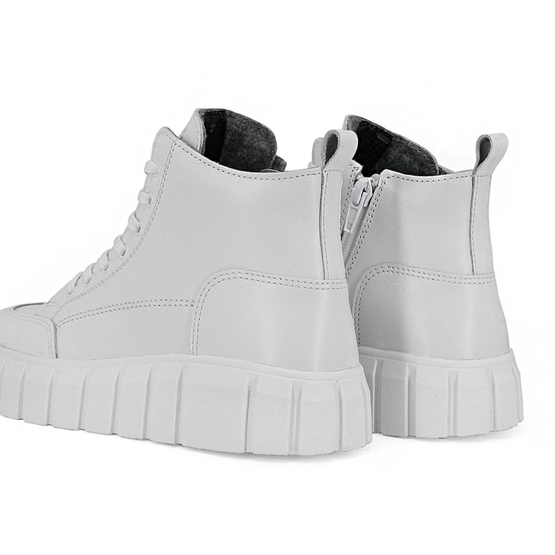 Ботинки, артикул 2057, цвет белый купить в интернет-магазине Shoeslel с доставкой по России