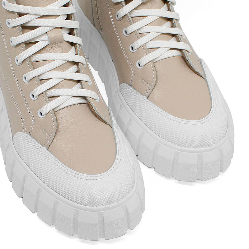 Ботинки, артикул 2057, цвет капучино купить в интернет-магазине Shoeslel с доставкой по России