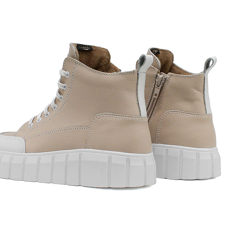 Ботинки, артикул 2057, цвет капучино купить в интернет-магазине Shoeslel с доставкой по России