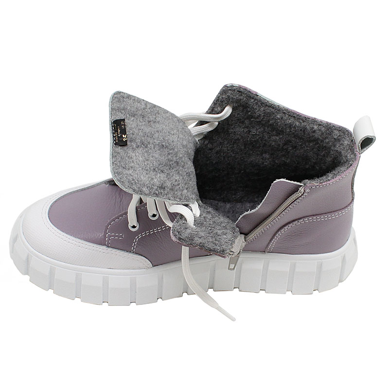 Ботинки, артикул 2057, цвет сиреневый купить в интернет-магазине Shoeslel с доставкой по России