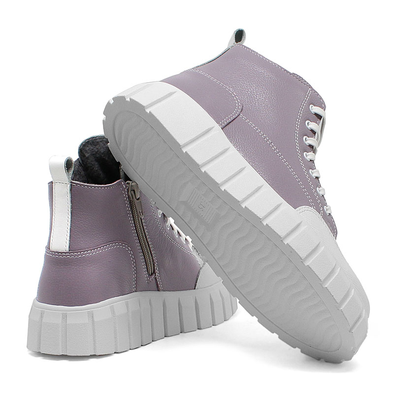 Ботинки, артикул 2057, цвет сиреневый купить в интернет-магазине Shoeslel с доставкой по России