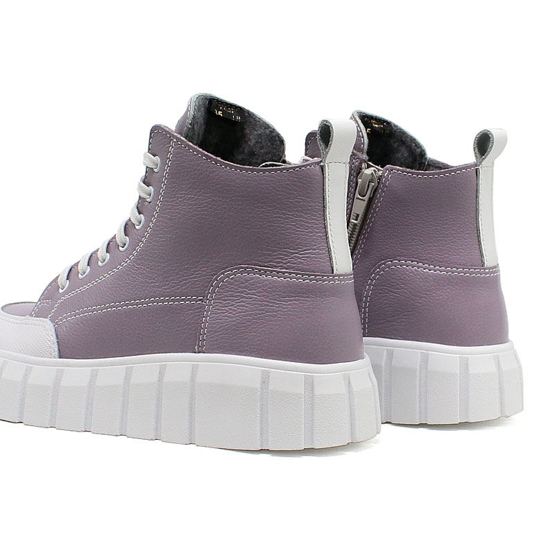 Ботинки, артикул 2057, цвет сиреневый купить в интернет-магазине Shoeslel с доставкой по России