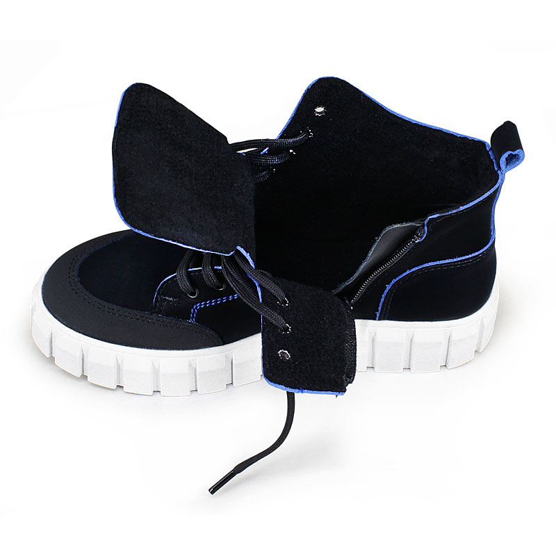 Ботинки, артикул 2057, цвет т.синий купить в интернет-магазине Shoeslel с доставкой по России