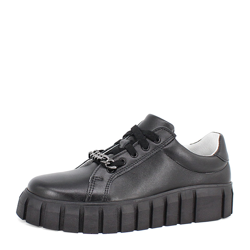 Полуботинки, артикул 2064, цвет черный купить в интернет-магазине Shoeslel с доставкой по России