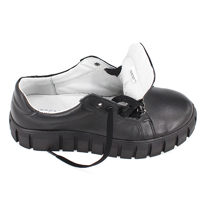 Полуботинки, артикул 2064, цвет черный купить в интернет-магазине Shoeslel с доставкой по России