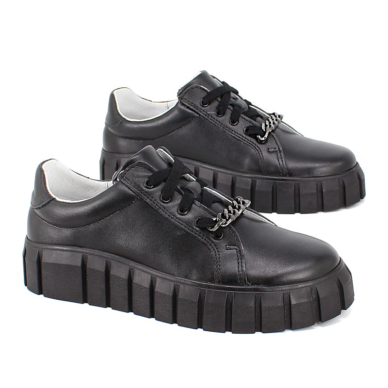 Полуботинки, артикул 2064, цвет черный купить в интернет-магазине Shoeslel с доставкой по России