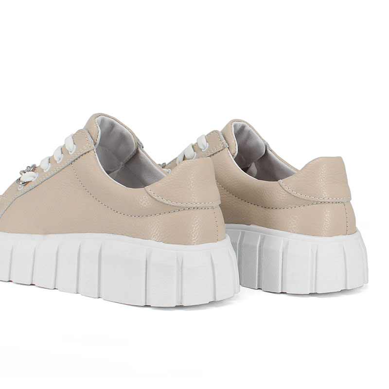 Полуботинки, артикул 2064, цвет капучино купить в интернет-магазине Shoeslel с доставкой по России