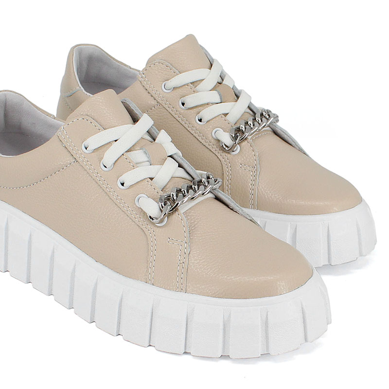 Полуботинки, артикул 2064, цвет капучино купить в интернет-магазине Shoeslel с доставкой по России