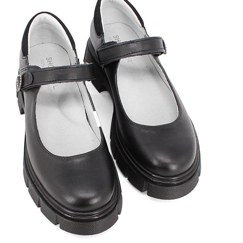 Туфли, артикул 2069, цвет черный купить в интернет-магазине Shoeslel с доставкой по России