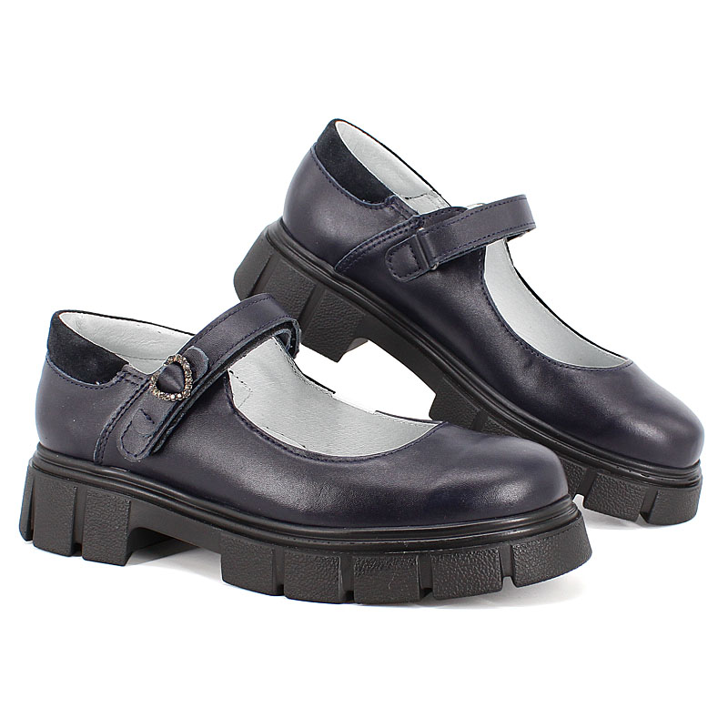 Туфли, артикул 2069, цвет синий купить в интернет-магазине Shoeslel с доставкой по России