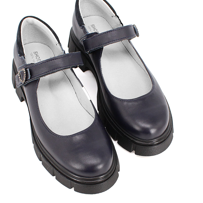 Туфли, артикул 2069, цвет синий купить в интернет-магазине Shoeslel с доставкой по России