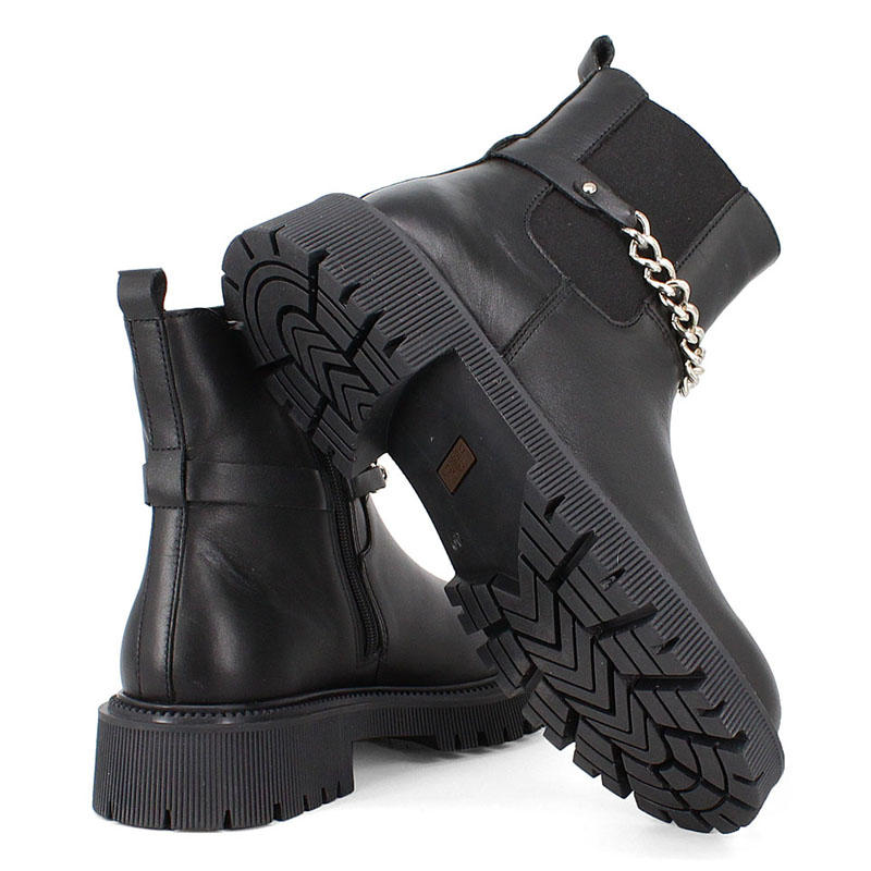 Ботинки, артикул 2071, цвет черный купить в интернет-магазине Shoeslel с доставкой по России