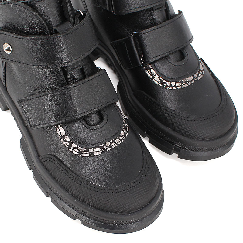 Ботинки, артикул 2072, цвет черный купить в интернет-магазине Shoeslel с доставкой по России