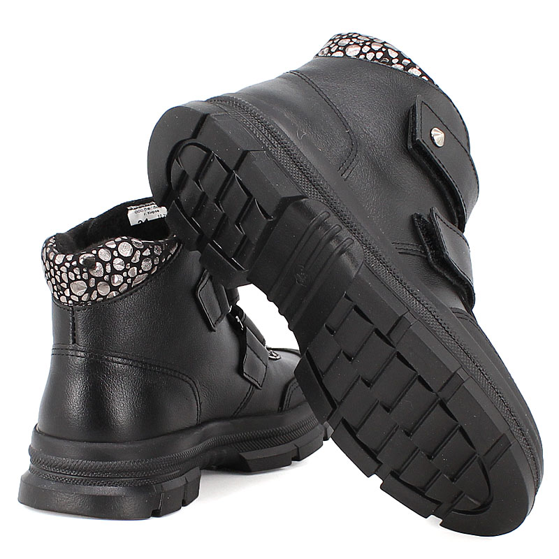 Ботинки, артикул 2072, цвет черный купить в интернет-магазине Shoeslel с доставкой по России