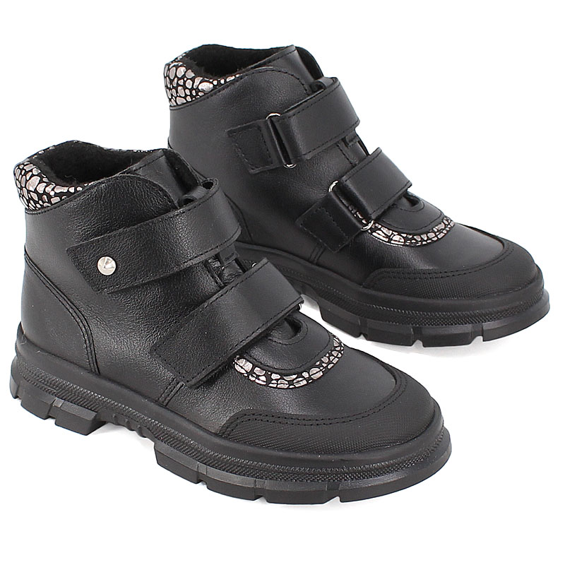 Ботинки, артикул 2072, цвет черный купить в интернет-магазине Shoeslel с доставкой по России