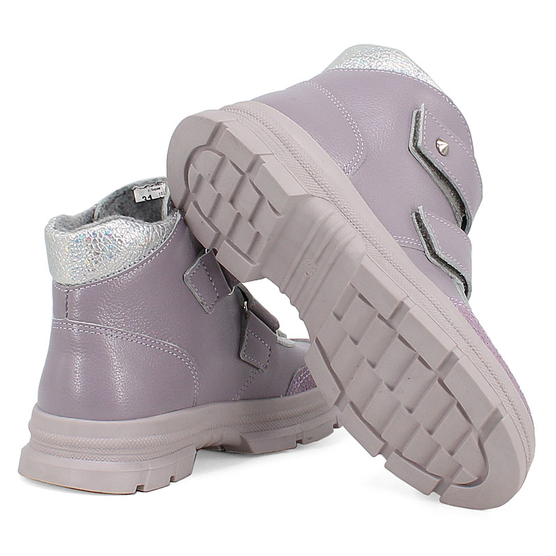 Ботинки, артикул 2072, цвет сиреневый купить в интернет-магазине Shoeslel с доставкой по России