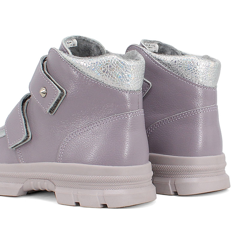 Ботинки, артикул 2072, цвет сиреневый купить в интернет-магазине Shoeslel с доставкой по России
