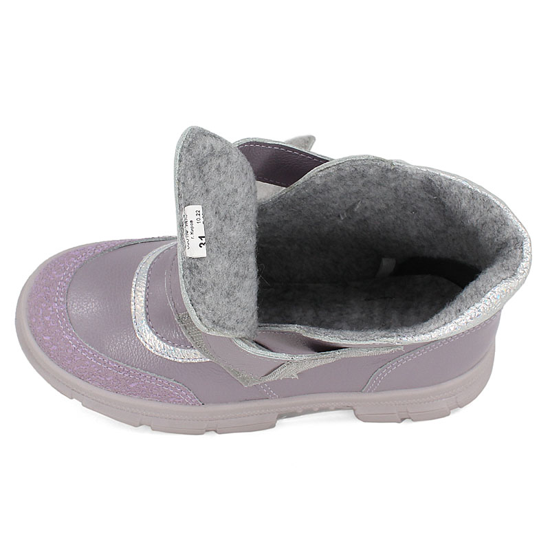 Ботинки, артикул 2072, цвет сиреневый купить в интернет-магазине Shoeslel с доставкой по России