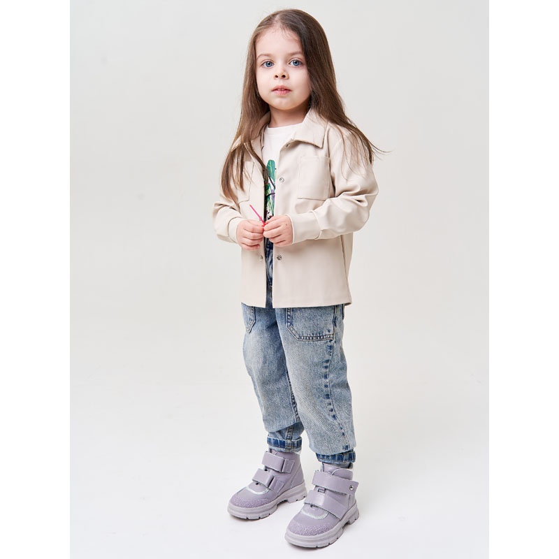 Ботинки, артикул 2072, цвет сиреневый купить в интернет-магазине Shoeslel с доставкой по России